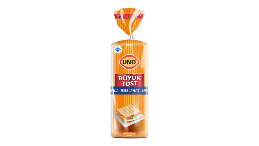 Uno Large Toast Bread 550 g