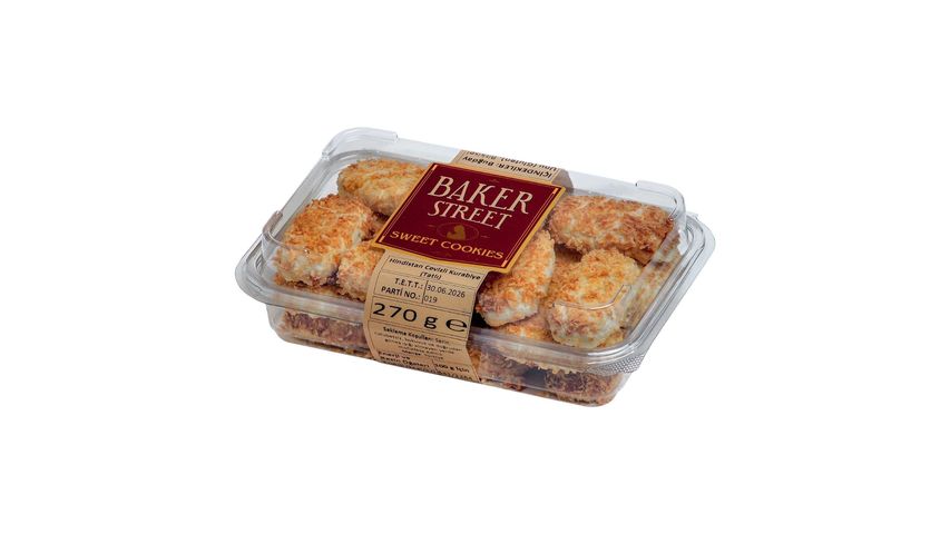 Baker Street Hindistan Cevizli Kurabiye - Tatlı 270 g