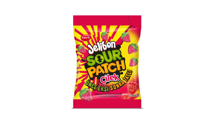 Jelibon Sour Patch Kids Çilek 160 g