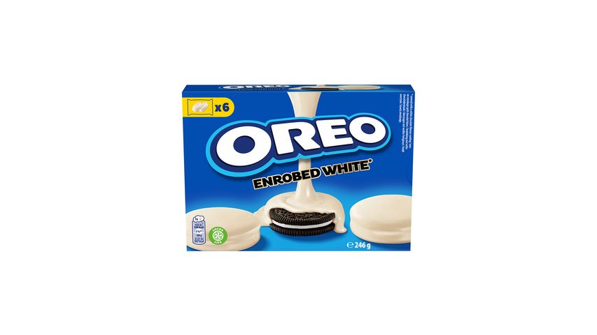 Oreo White Chocolate Covered Biscuits 246 g