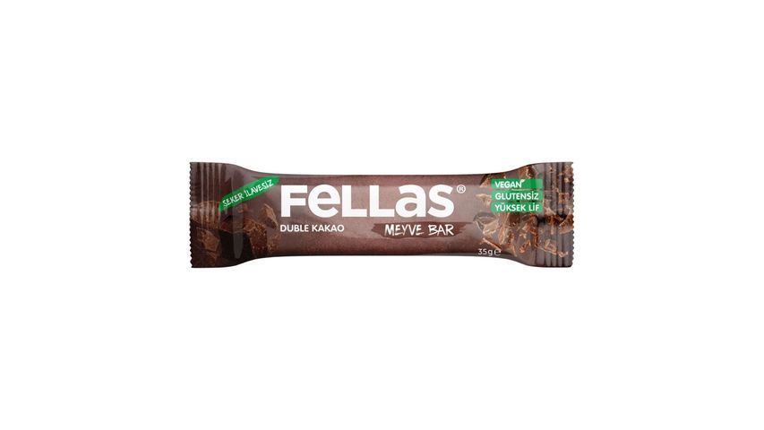 Fellas Duble Kakaolu Meyve Bar 35 g
