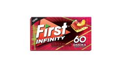 First 60 Dakika Karpuz & Şeftali Aromalı Şekersiz Sakız 27 g