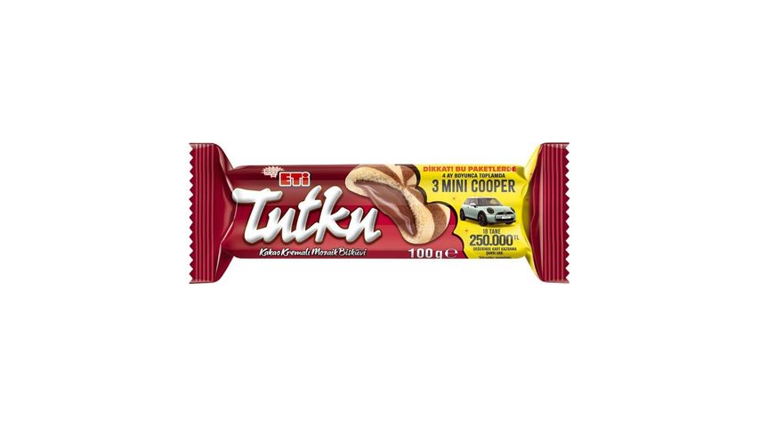 Eti Tutku Kakao Kremalı Mozaik Bisküvi 100 g