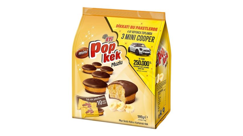 Eti Popkek Mini Muzlu Kek 180 g
