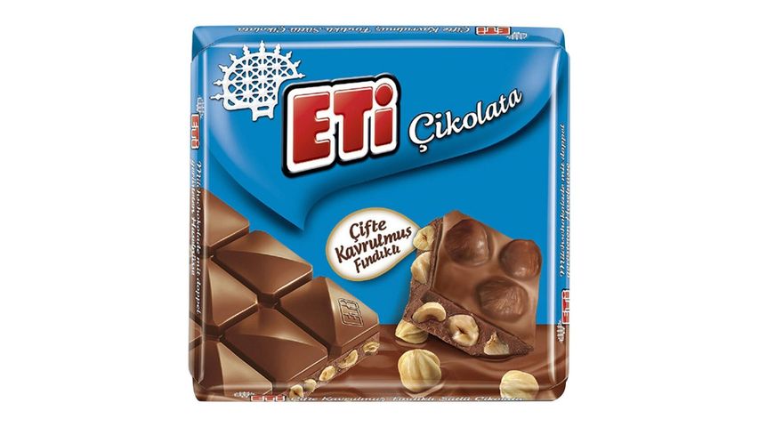 Eti Hazelnut Square Chocolate 60 g