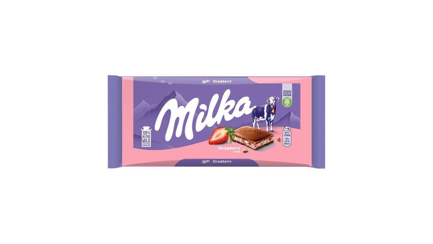 Milka Çilekli Çikolata 100 g