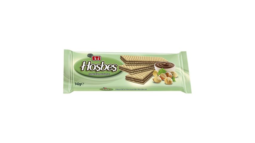 Eti Hoşbeş Fındık Kremalı Gofret 142 g