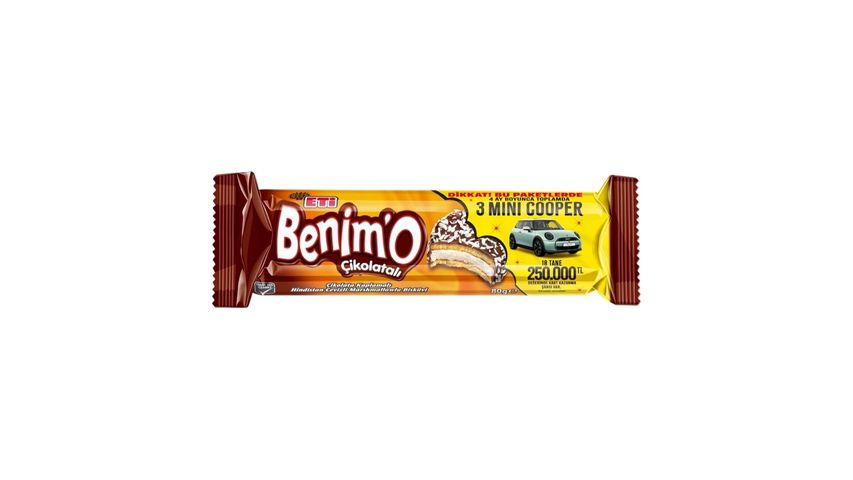 Eti Benimo Lokmalık Çikolatalı Bisküvi 80 g