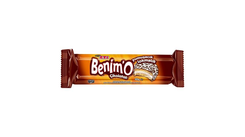 Eti Benimo Lokmalık Çikolatalı Bisküvi 80 g