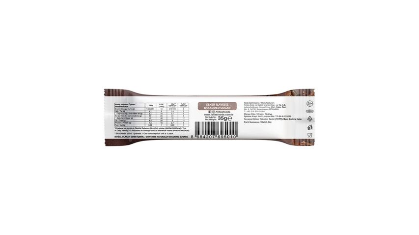 Fellas Duble Kakaolu Meyve Bar 35 g