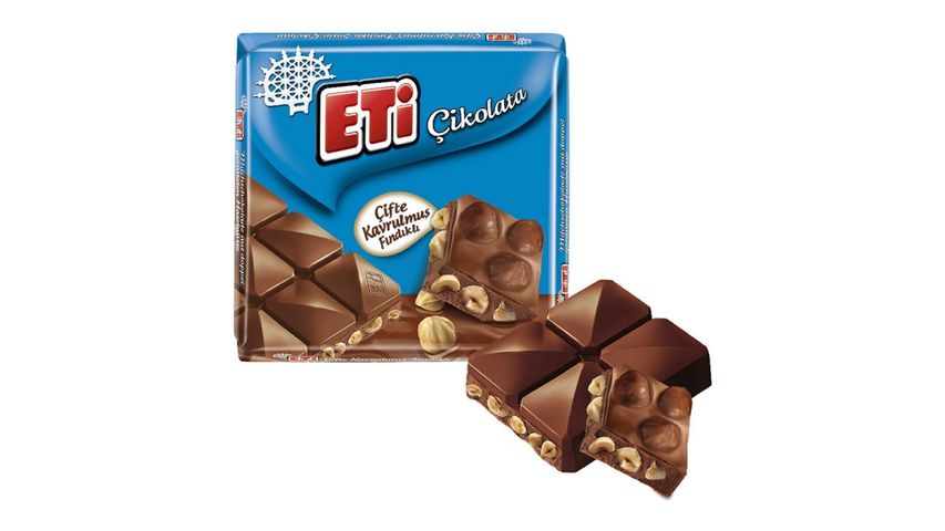 Eti Hazelnut Square Chocolate 60 g