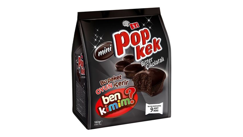 Eti Popkek Mini Dark Chocolate Cake 162 g