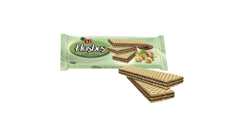 Eti Hoşbeş Fındık Kremalı Gofret 142 g