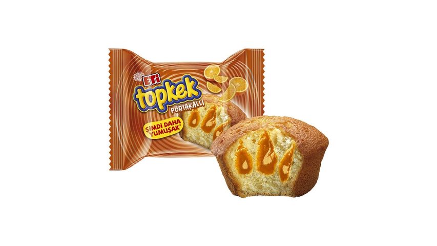 Eti Topkek Portakallı Kek 40 g
