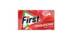 First Sensations Strawberry Flavored Chewing Gum 27 g