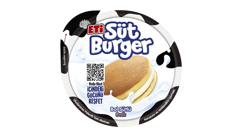 Eti Süt Burger Sütlü Krema Dolgulu Ballı Kek 35 g