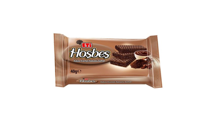 Eti Hoşbeş Kakao Kremalı Gofret 40 g