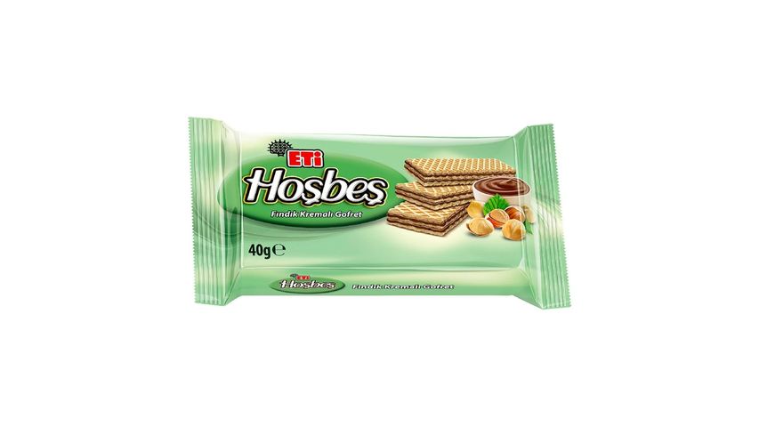 Eti Hoşbeş Fındık Kremalı Gofret 40 g