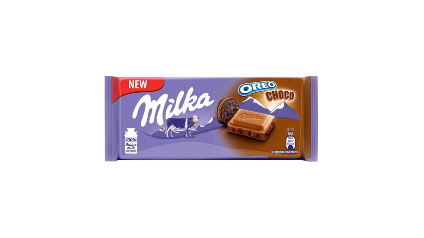 Milka Oreo Choco Bisküvi Parçacıklı Sütlü Çikolata 100 g