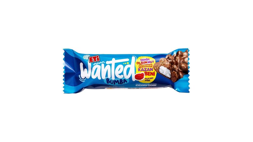 Eti Wanted Bumba Hindistan Cevizli Gofret 20 g