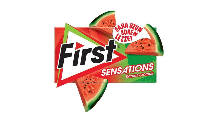 First Sensations Watermelon Flavored Gum 27 g