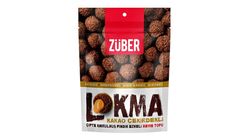 Züber Lokma Kakao Çekirdekli Çifte Kavrulmuş Fındık Ezmeli Meyve Topu 96 g