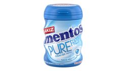 Mentos Gum Pure Mint Flavored Chewing Gum 60 g