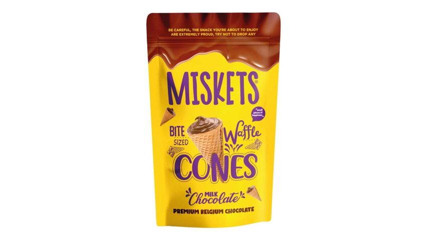 Misktes Sütlü Çikolata Dolgulu Kornet Gofret 70 g