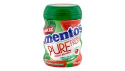 Mentos Gum Pure Watermelon Flavored Gum 60 g