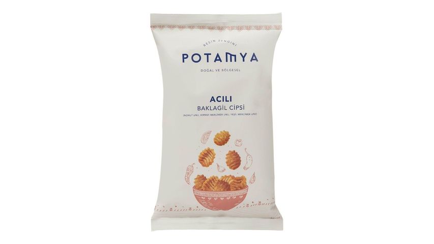 Potamya Gluten-Free Hot Legume Chips 50 g
