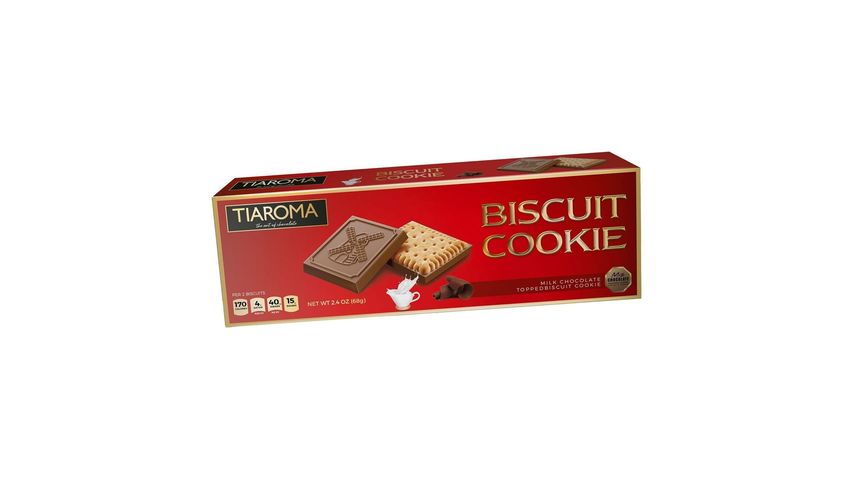 Tiaroma Milk Chocolate Biscuits 68 g