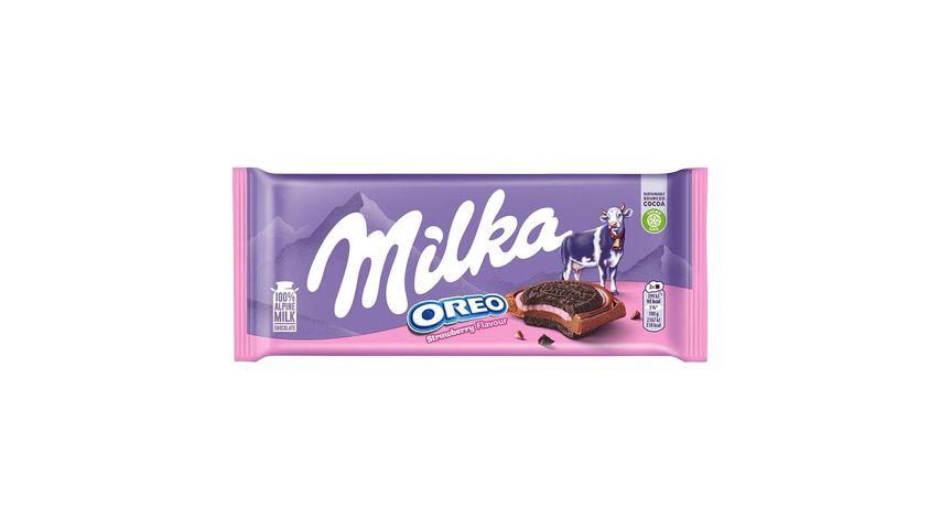 Milka Oreo Sandviç Çilekli Tablet Çikolata 92 g