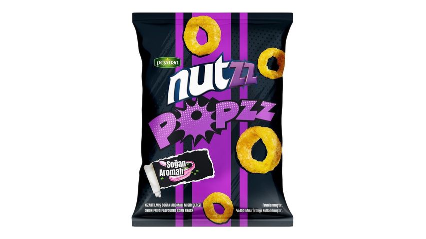 Nutzz Popzz Soğan Aromalı Mısır Çerezi 90 g