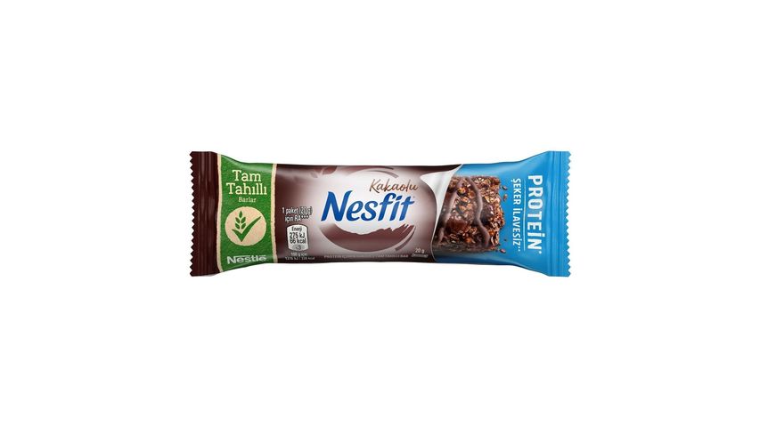 Nestlé Nesfit Chocolate Whole Grain Sugar-Free Protein Bar 20 g