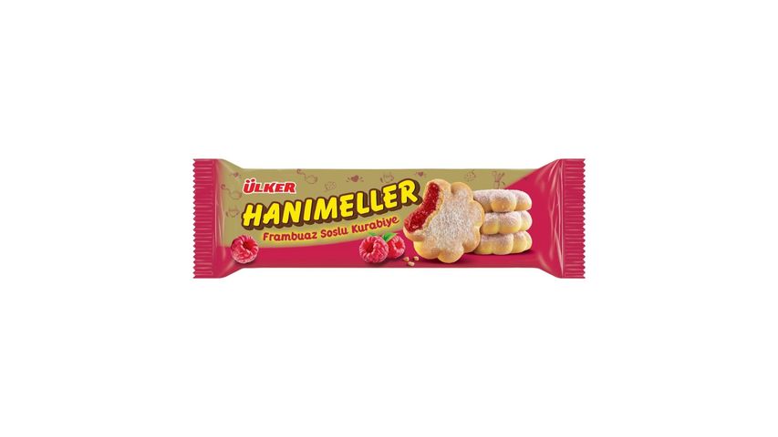 Ülker Hanımeller Frambuaz Soslu Kurabiye 94 g