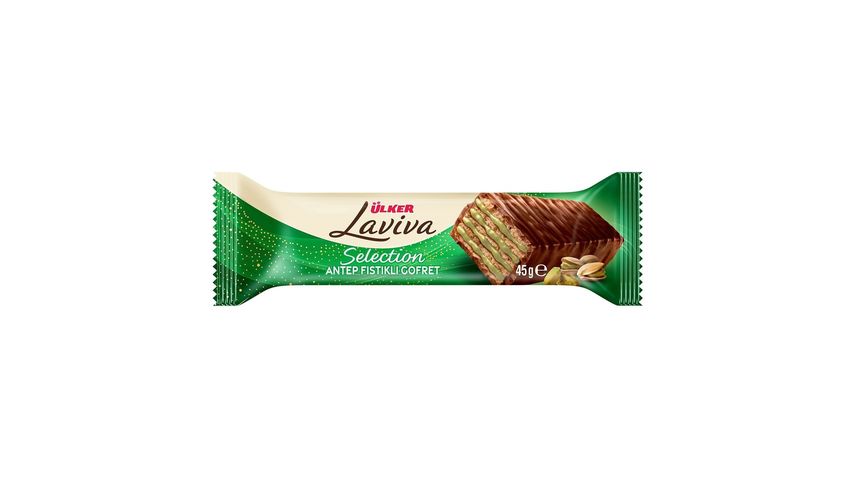 Ülker Laviva Selection Antep Fıstıklı Gofret 45 g