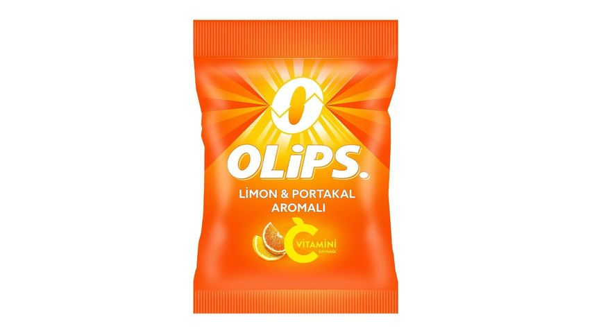 Olips Limon & Portakal Aromalı Şeker 76 g