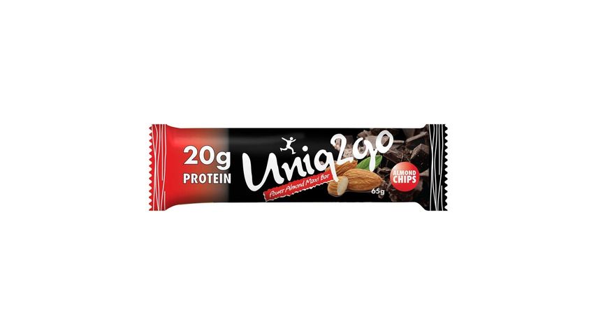 Uniq2go Power Almond and Protein Bar 65 g
