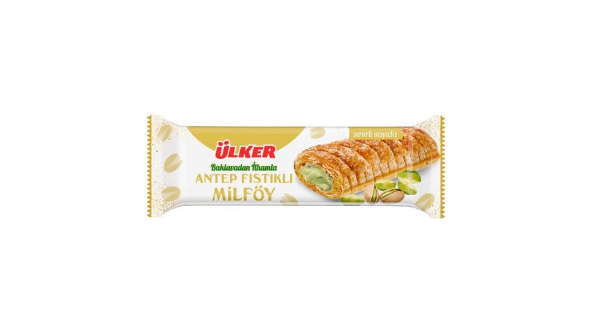 Ülker Kat Kat Antep Fıstıklı Milföy 28 g