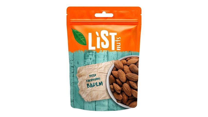 List Nuts Tuzlu Kavrulmuş Badem 140 g