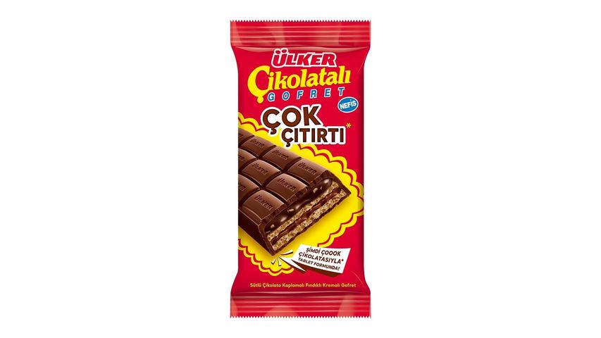 Ülker Çok Çıtırtı Çikolatalı Gofret 100 g