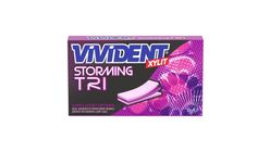 Vivident Storming Çilek, Ahududu & Frenk Üzümü Aromalı Sakız 33 g