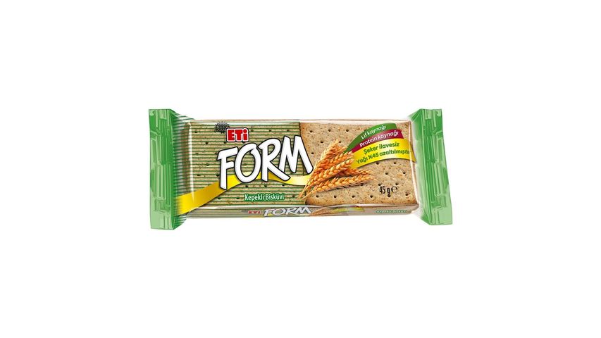 Eti Form Kepekli Bisküvi 45 g