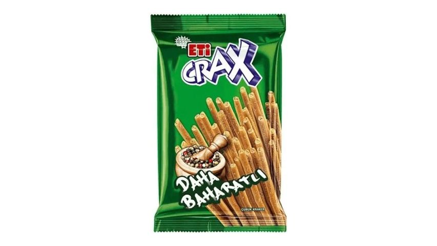 Eti Crax Spicy Stick Crackers 50 g