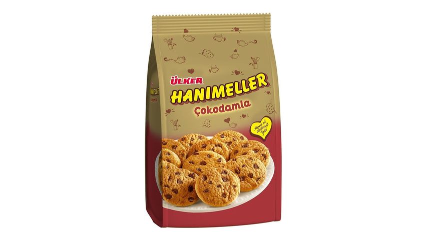 Ülker Hanımeller Çokodamla Cocoa Drop Biscuits 150 g