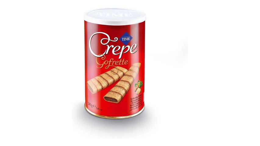 Time Wafer Master Crepe Hazelnut Wafer 240 g