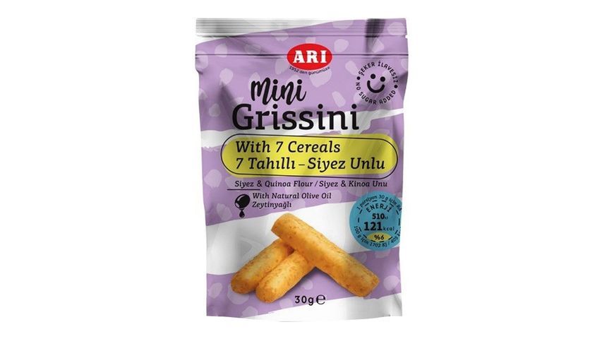 Arı 7 Tahıllı Mini Grissini 30 g