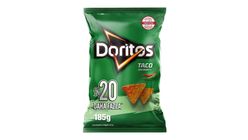 Doritos Taco Spicy Corn Chips Party Size 185 g