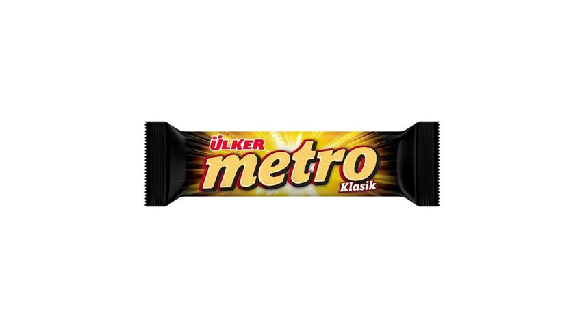 Ülker Metro Kaplamalı Bar Çikolata 36 g