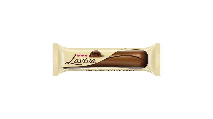 Ülker Laviva Dolgulu & Bisküvili Çikolata 35 g